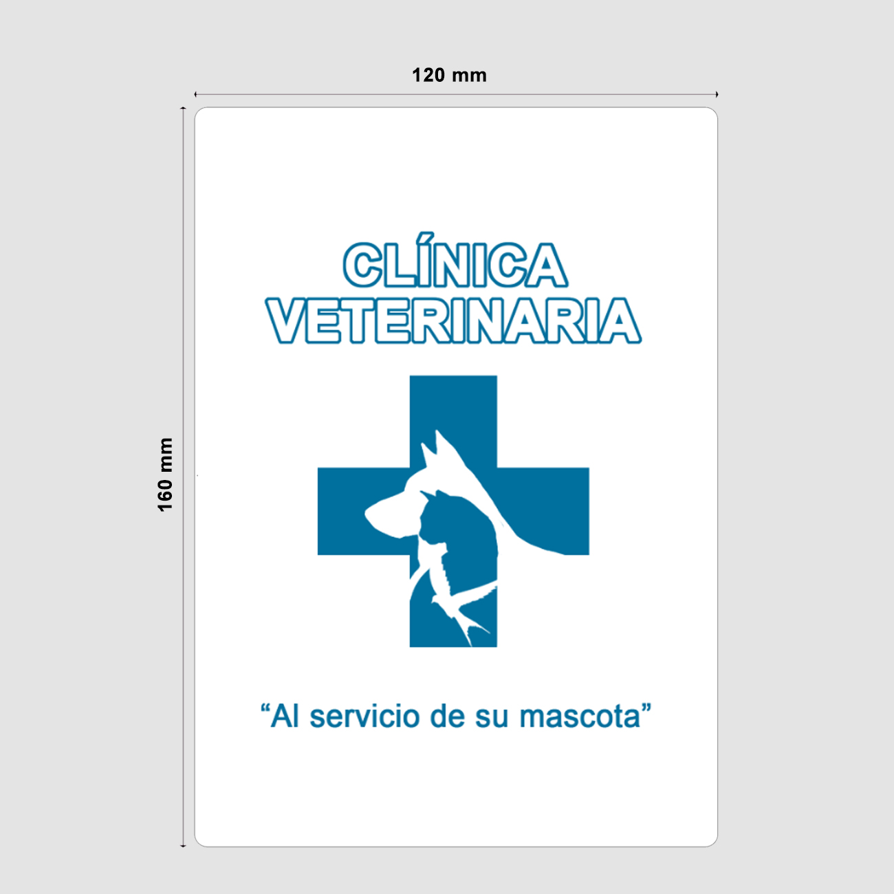 FUNDA CARTILLA VETERINARIA SENCILLA - Imagen 2