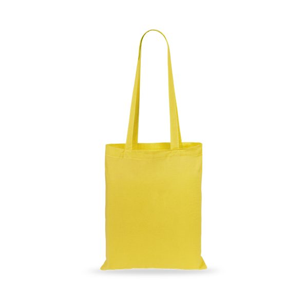 BOLSA DE  ALGODÓN DE COLORES CON ASA LARGA 105 grs. - Imagen 4