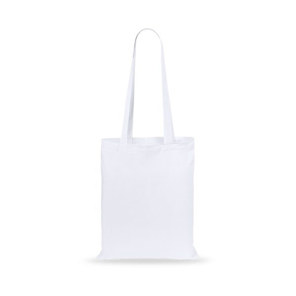 BOLSA DE  ALGODÓN DE COLORES CON ASA LARGA 105 grs. - Imagen 3
