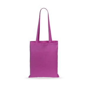 BOLSAS DE  ALGODÓN DE COLORES CON ASA LARGA 140 grs.