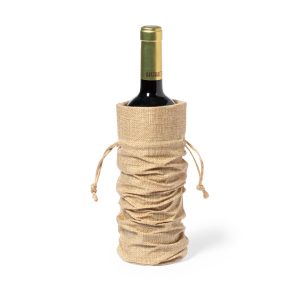 Bolsa en poliester para botellas de vino