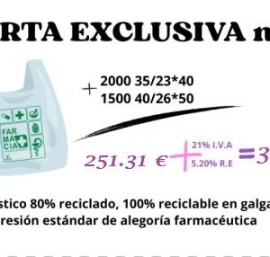Lote exclusivo nº. 5 - Importe total en web mostrado solo con I.V.A sin R.E